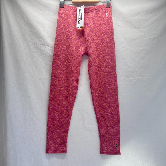 NWT Smartwool Classic Base Layer Youth Size Medium Leggings 100% Merino Wool - Picture 1 of 9